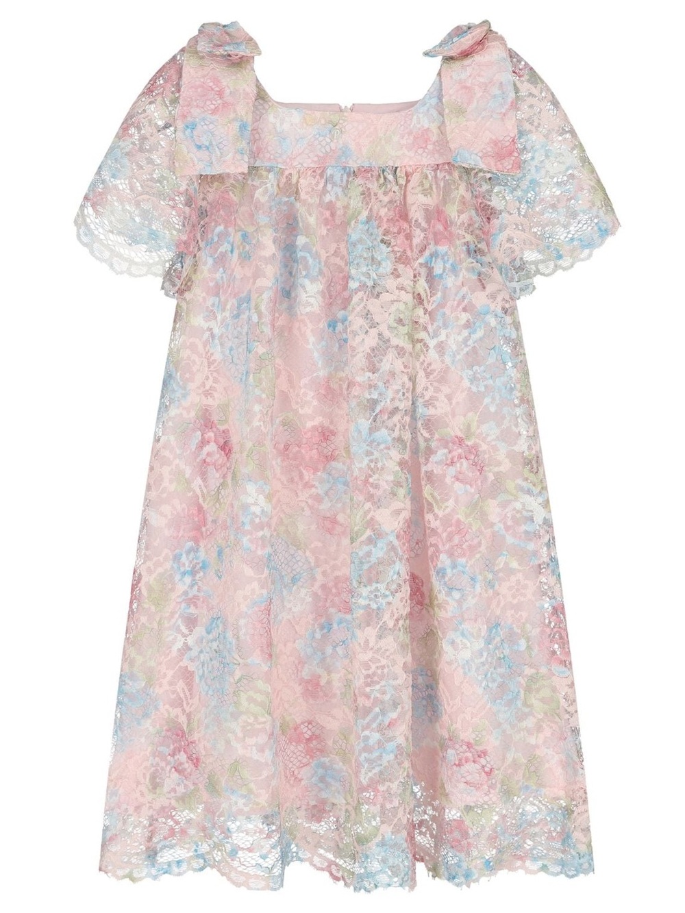 PATACHOU Bow lace dress size 12Y 💗